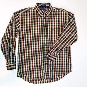 Faconnable Size M Checked Shirt.  New without tags